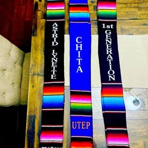Custom Sarape Graduation Stole